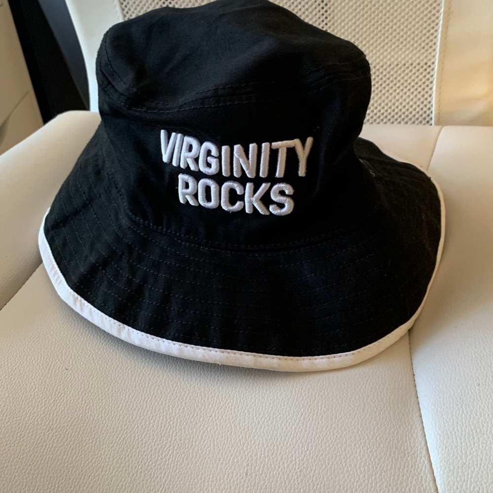 Virginity Rocks Bucket Hat with String